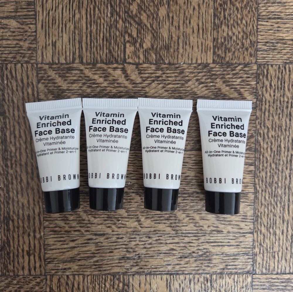 New Bobbi Brown Vitamin Enriched Face Base All In One Primer & Moisturiser4×7ml